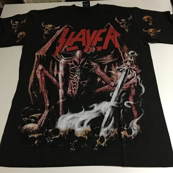 Giant Other - Slayer Metal Band All Over Print T-Shirt XL Giant Modern